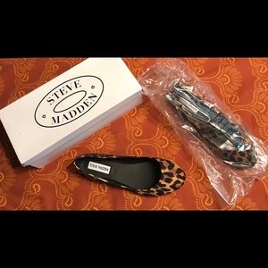 Steve Madden Heaven Leopard Ballet Flats